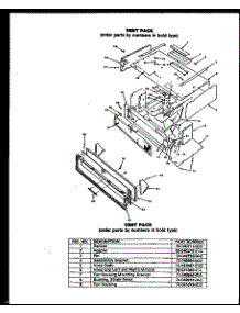 06 - Vent Pack parts for Amana Range FCI112 from AppliancePartsPros.com