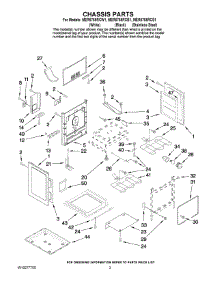 03 - Chassis Parts parts for Maytag Range MER5765RCB1 from AppliancePartsPros.com