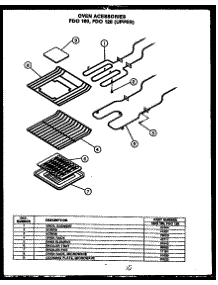 08 - Oven Acessories Fdo 180 parts for Amana Oven FDO180 from AppliancePartsPros.com