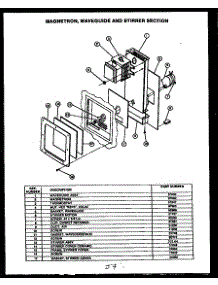 05 - Magnetron parts for Amana Oven FDO280 from AppliancePartsPros.com