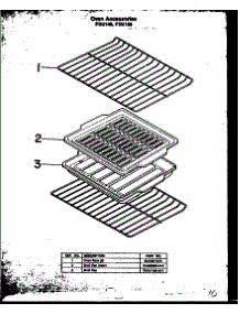 04 - Oven Accessories parts for Amana Range FDU158 from AppliancePartsPros.com