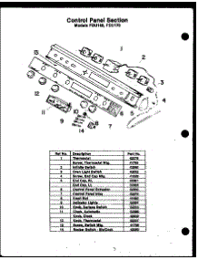 08 - Page 1 parts for Amana Range FDU170 from AppliancePartsPros.com