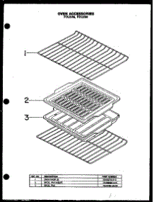 04 - Oven Accessories parts for Amana Range FDU246 from AppliancePartsPros.com