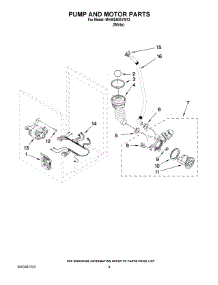 06 - Pump And Motor Parts parts for Maytag Washer MHWE500VW12 from AppliancePartsPros.com