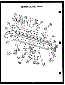 02 - Control Panel Parts parts for Amana Range FDU-248-2WW from AppliancePartsPros.com
