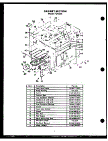 07 - Page 1 parts for Amana Range FDU265 from AppliancePartsPros.com