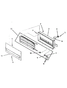 07 - Heater Box parts for Amana Dryer FE3850 from AppliancePartsPros.com