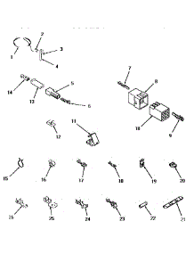 12 - Wire And Terminals parts for Amana Dryer FE4171 from AppliancePartsPros.com