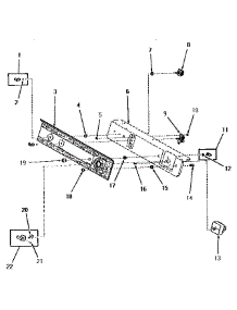 04 - Control Panel And Controls parts for Amana Dryer FE9021 from AppliancePartsPros.com