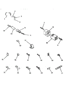 14 - Wire And Terminals parts for Amana Dryer FE9021 from AppliancePartsPros.com