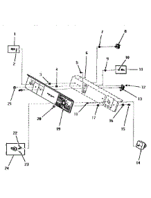04 - Control Panel And Controls parts for Amana Dryer FE9171 from AppliancePartsPros.com