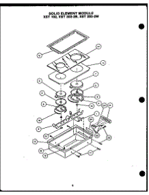 06 - Solid Element Module parts for Amana Cooktop FET270 from AppliancePartsPros.com