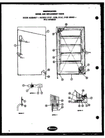 03 - Door Assy parts for Amana Freezer FF15 from AppliancePartsPros.com