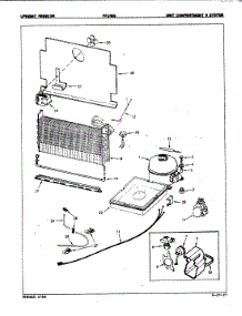 03 - Unit Compartment & System parts for Maytag Freezer FFU180 / 8V083 from AppliancePartsPros.com