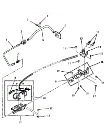 07 - Glow Bar Ignition Burner parts for Amana Dryer FG3140 from AppliancePartsPros.com