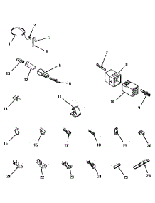 14 - Wire And Terminals parts for Amana Dryer FG3140 from AppliancePartsPros.com