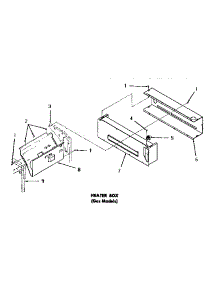 17 - Heater Box parts for Amana Dryer FG3331 from AppliancePartsPros.com