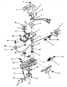 07 - Gas Valve (Natural  /  Mixed Gas) parts for Amana Dryer FG3860 from AppliancePartsPros.com