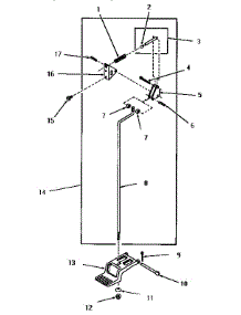 04 - Door Release parts for Amana Dryer FG3870 from AppliancePartsPros.com