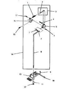 04 - Door Release parts for Amana Dryer FG4181 from AppliancePartsPros.com