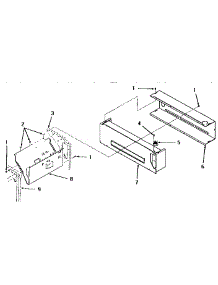 10 - Heater Box parts for Amana Dryer FG6181 from AppliancePartsPros.com
