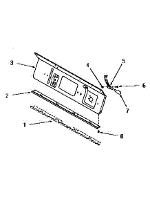 13 - Panel Support Plate And Bulb parts for Amana Dryer FG6181 from AppliancePartsPros.com