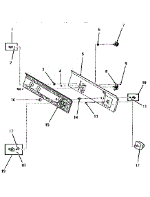04 - Control Panel And Controls parts for Amana Dryer FG6211 from AppliancePartsPros.com