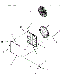 11 - Loading Door parts for Amana Dryer FG6211 from AppliancePartsPros.com
