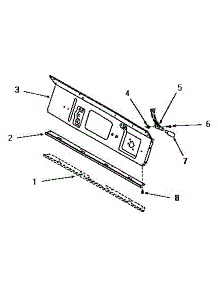 13 - Panel Support Plate And Bulb parts for Amana Dryer FG6211 from AppliancePartsPros.com