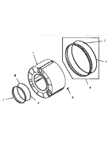02 - Clothes Drum parts for Amana Dryer FG6241 from AppliancePartsPros.com