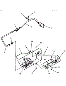 14 - Standing Pilot Burner parts for Amana Dryer FG6241 from AppliancePartsPros.com