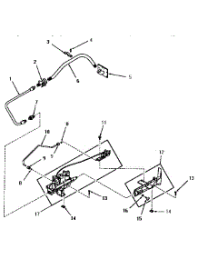 15 - Standing Pilot Burner parts for Amana Dryer FG6241 from AppliancePartsPros.com