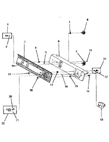 04 - Control Panel And Controls parts for Amana Dryer FG9061 from AppliancePartsPros.com