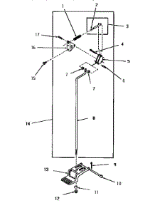 05 - Door Release parts for Amana Dryer FG9061 from AppliancePartsPros.com