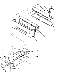 10 - Heater Box parts for Amana Dryer FG9061 from AppliancePartsPros.com