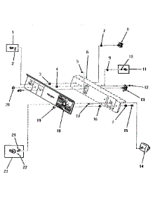 04 - Control Panel And Controls parts for Amana Dryer FG9181 from AppliancePartsPros.com