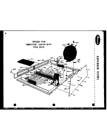 02 - Exploded View Compressor Compartment parts for Amana Refrigerator FPR14LB from AppliancePartsPros.com