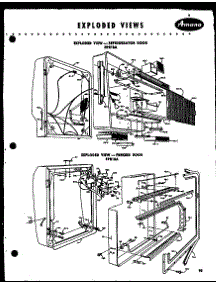 04 - Exploded View - Ref Door parts for Amana Refrigerator FPR18-1 from AppliancePartsPros.com
