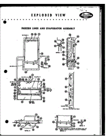 04 - Fz Liner And Evap Assy parts for Amana Refrigerator FPR95LA from AppliancePartsPros.com