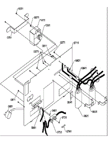 05 - Rear Access Panel parts for Menu Master Microwave FS11 / P1302104M from AppliancePartsPros.com