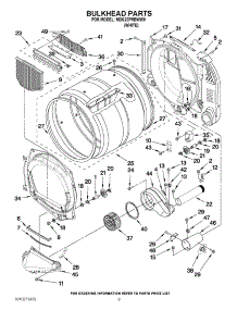 03 - Bulkhead Parts parts for Maytag Dryer MDG22PRBWW0 from AppliancePartsPros.com