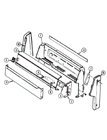02 - Control Panel parts for Admiral Range G3227XRA-4 from AppliancePartsPros.com