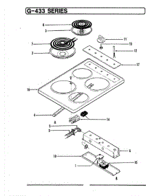 02 - Top Assembly parts for Hardwick Weight System G-433 from AppliancePartsPros.com