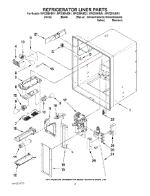 02 - Refrigerator Liner Parts parts for Maytag Refrigerator MFI2269VEB1 from AppliancePartsPros.com