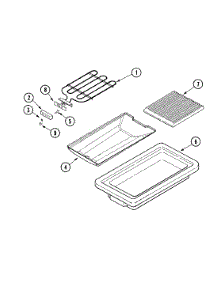 04 - Oven parts for Maytag Range GA3872XUW from AppliancePartsPros.com