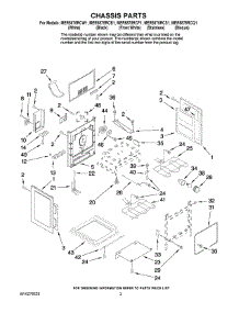 03 - Chassis Parts parts for Maytag Range MER5875RCW1 from AppliancePartsPros.com
