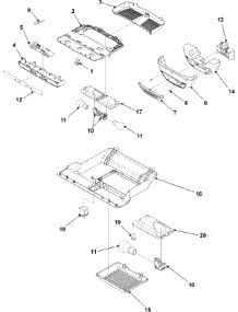 03 - Controls parts for Admiral Refrigerator GB2026LEKS from AppliancePartsPros.com