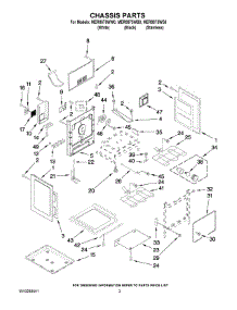 03 - Chassis Parts parts for Maytag Range MER8875WB0 from AppliancePartsPros.com