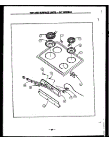 06 - Top And Surface Units-24`` Models parts for Amana Range GBE24AAOCP / GBE24AAOC P from AppliancePartsPros.com