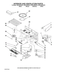 03 - Interior And Ventilation Parts parts for Maytag Microwave MMV4205BAB14 from AppliancePartsPros.com